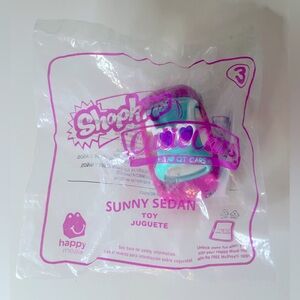 Shopkins Cutie Cars, Pink Toy Car Happy Meal Kid’s Toy, Sunny Sedan #3